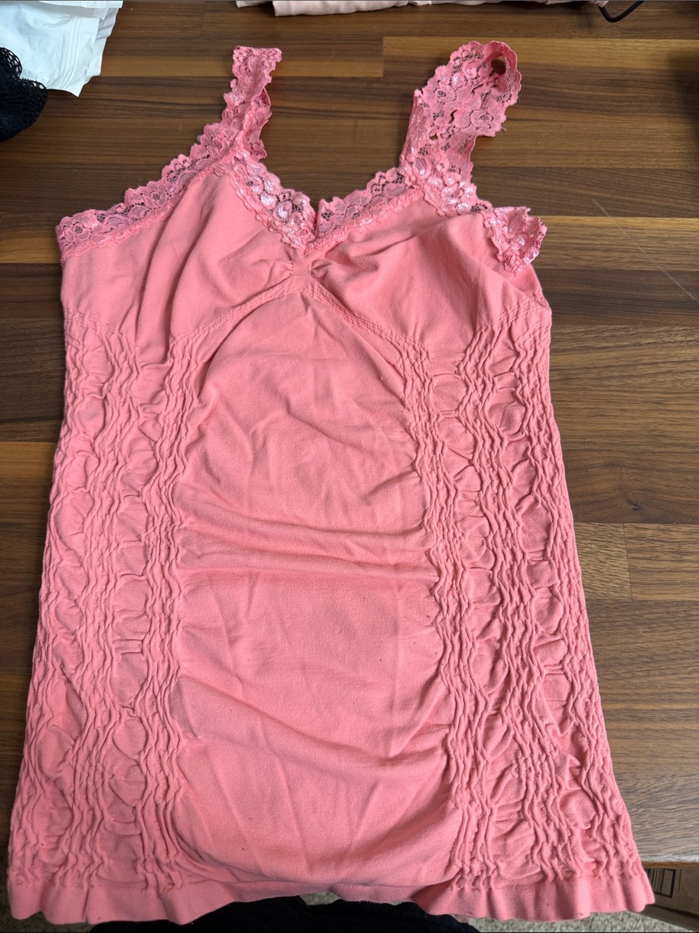 Women's Coral Lace-Trim Body shaping Camisole Tank